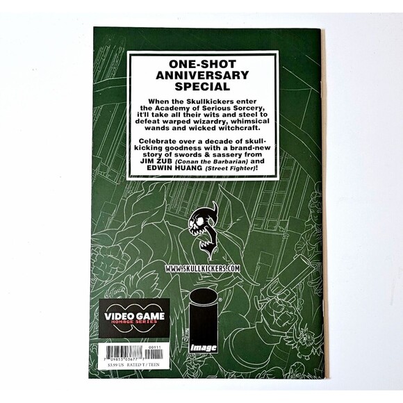 SKULLKICKERS SUPER SPECIAL #1 ONE SHOT FINAL FANTASY NES VIDEO GAME HOMAGE 2022 - Picture 5 of 7